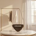 Celine Triomphe Triangle · Coated Canvas