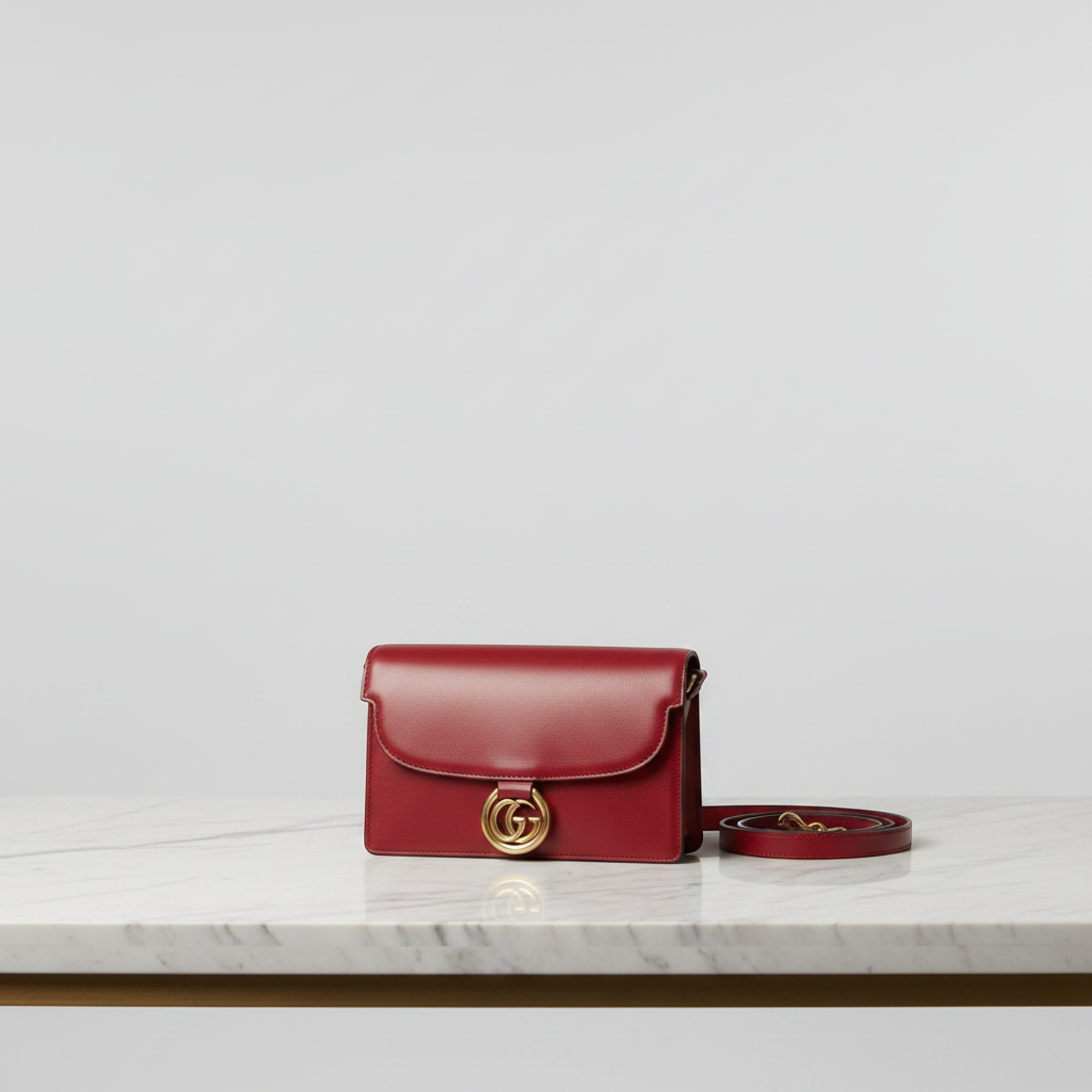 Gucci GG Marmont Double G · Leather