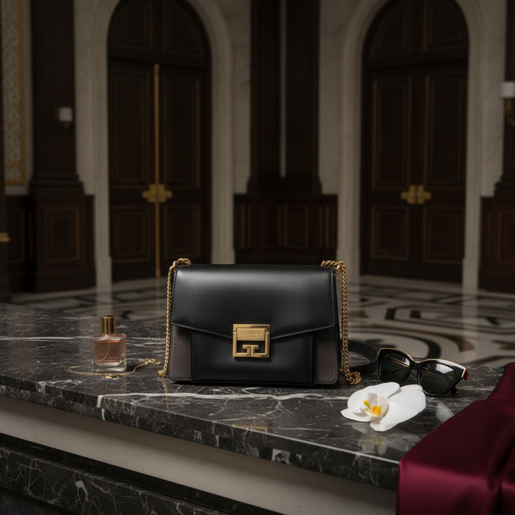 Givenchy GV3 Small · Goatskin & Suede