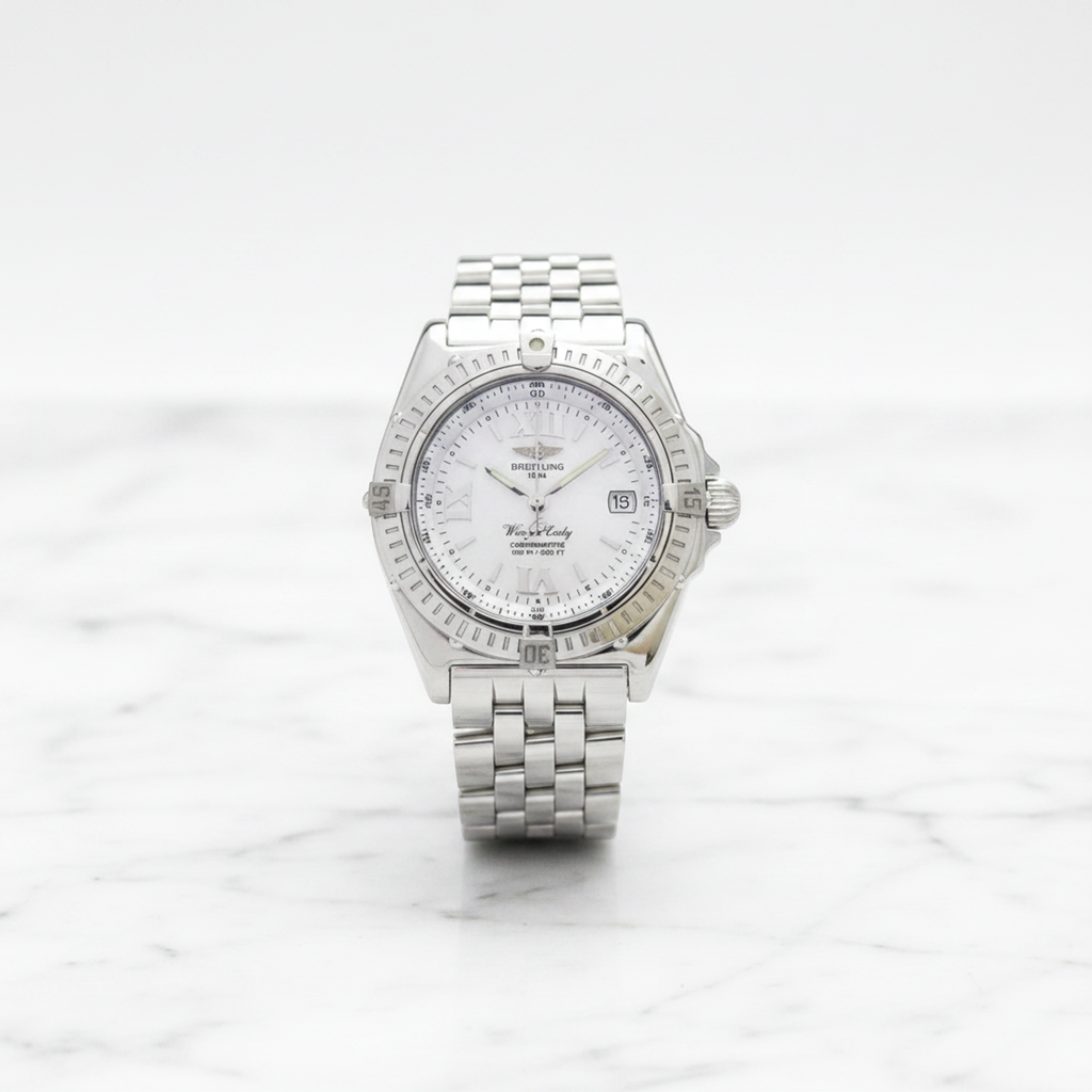 Breitling Wings · Mother-of-Pearl · Steel