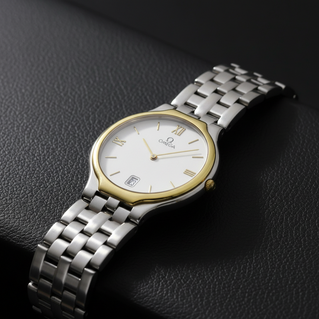 Omega De Ville Symbol · 18K Gold & Steel