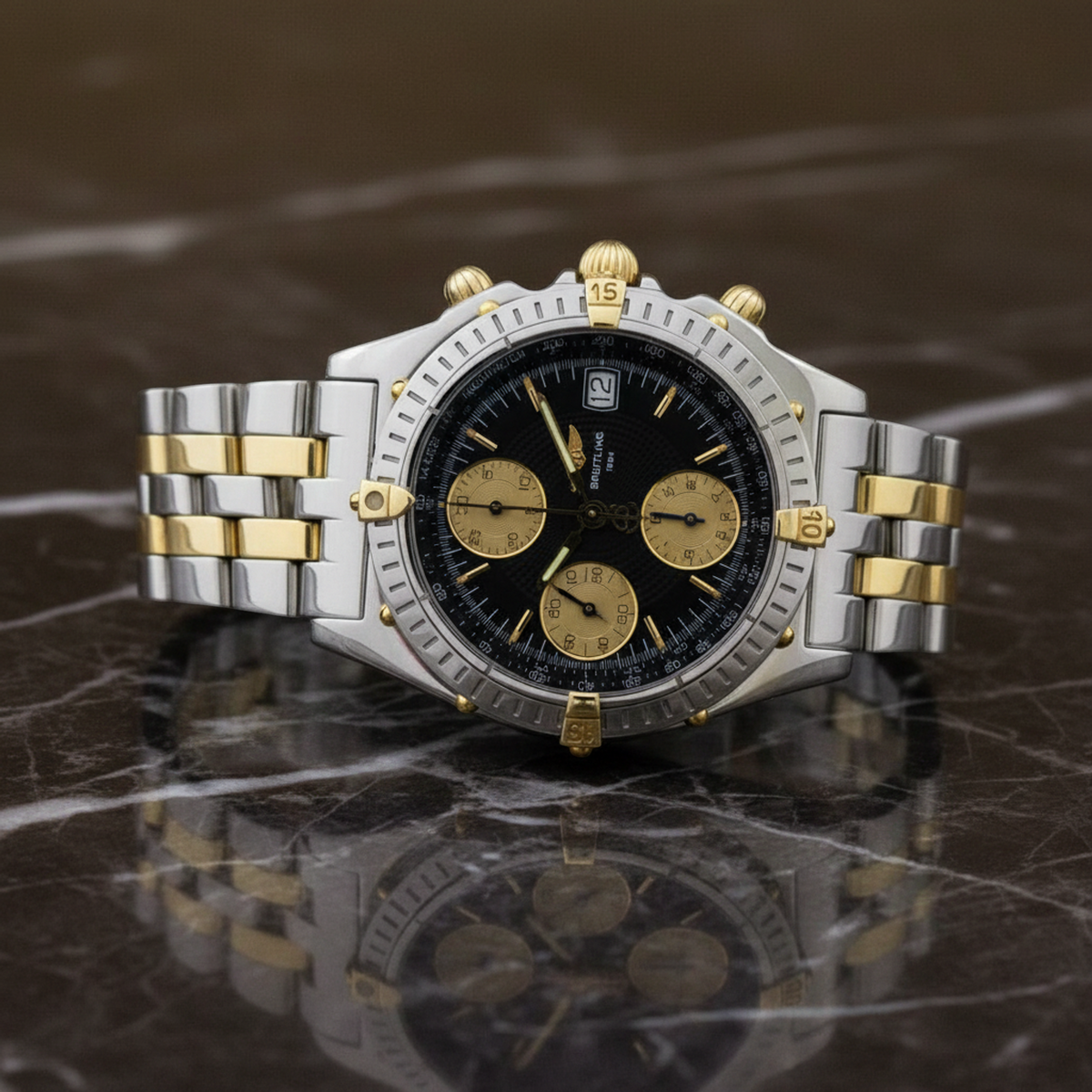 Breitling Chronomat · Steel & Gold · Automatic