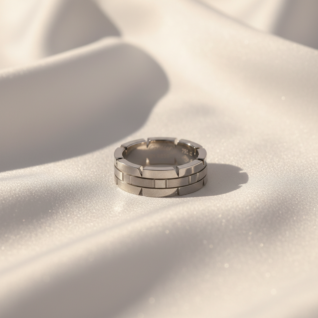 Cartier Tank Française · 18K White Gold