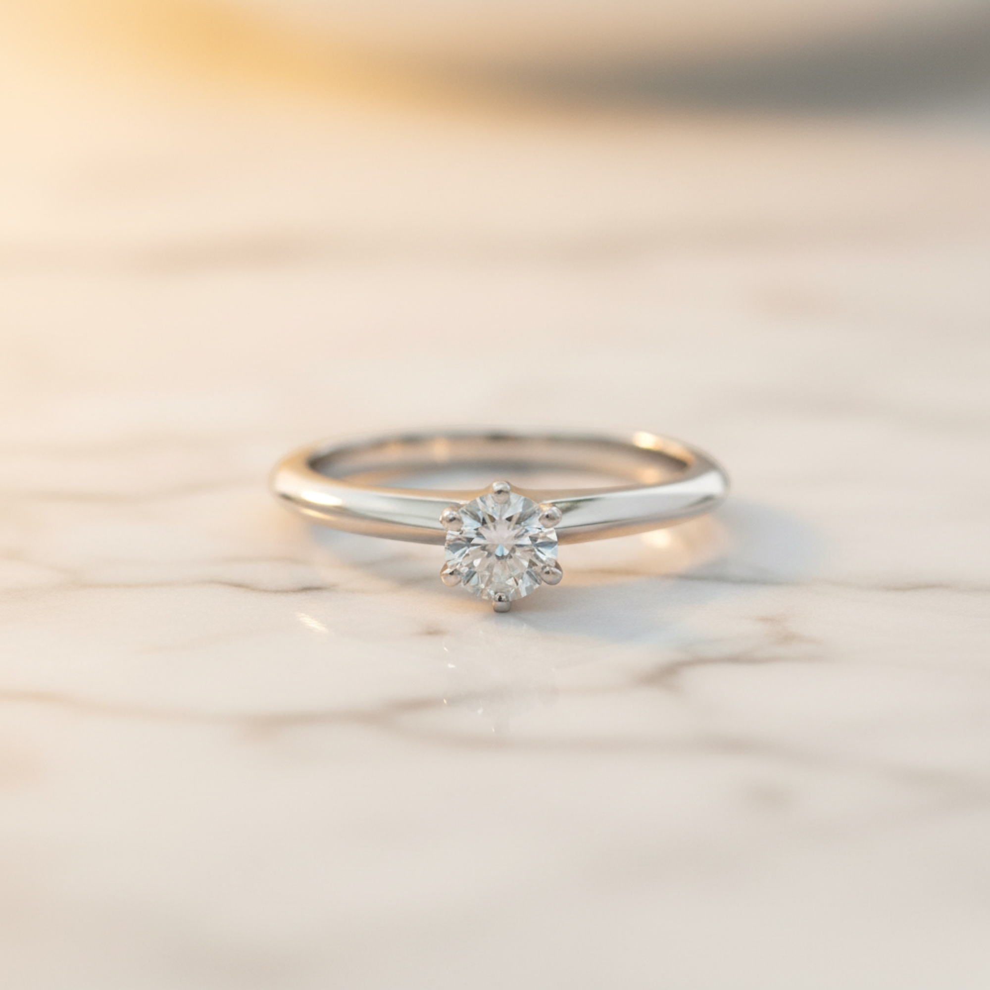 Tiffany Solitaire · Diamond · Platinum