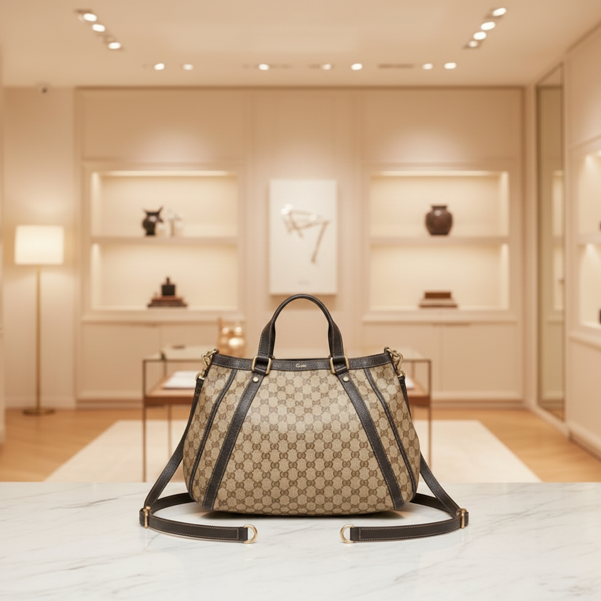 Gucci GG Crystal Tote
