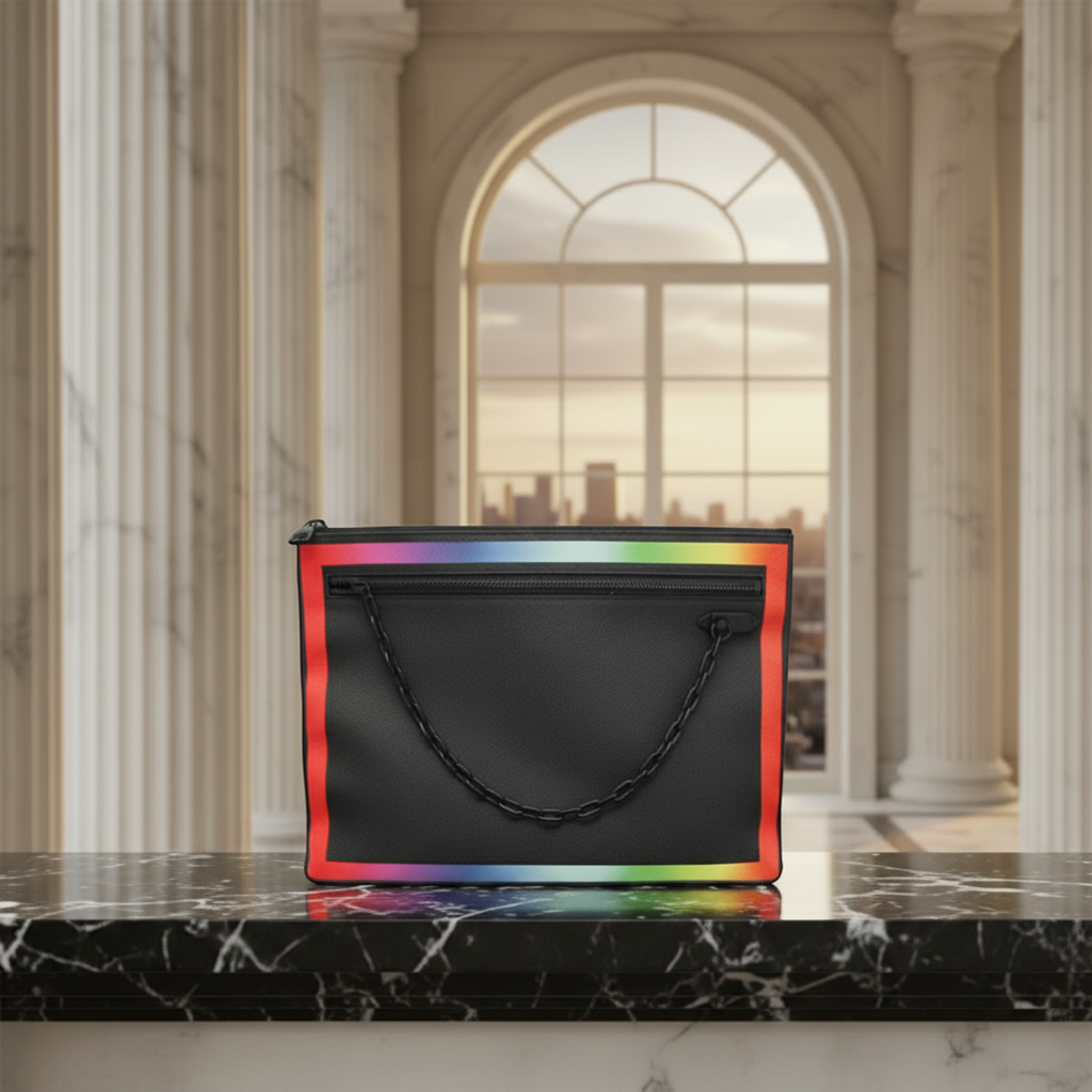 Louis Vuitton Taiga Rainbow Pochette