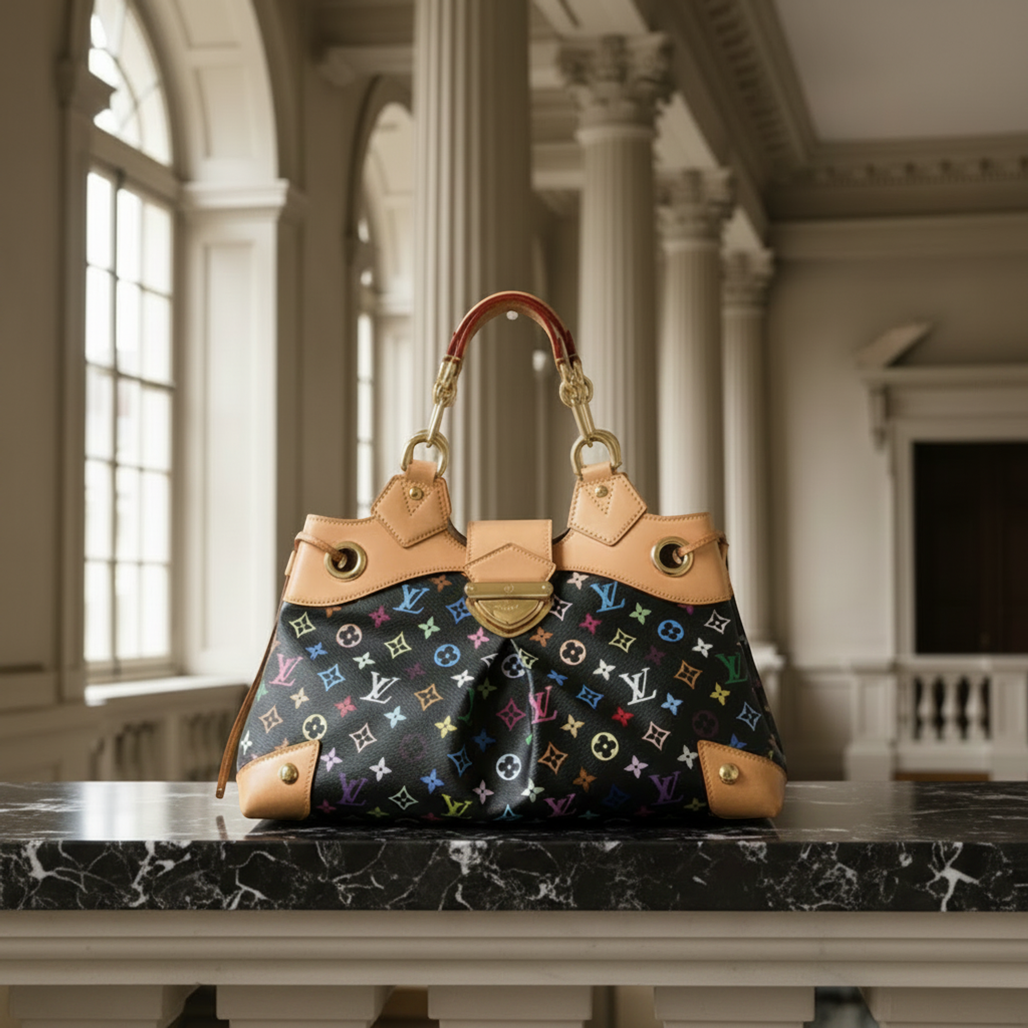 Louis Vuitton Monogram Multicolore Ursula