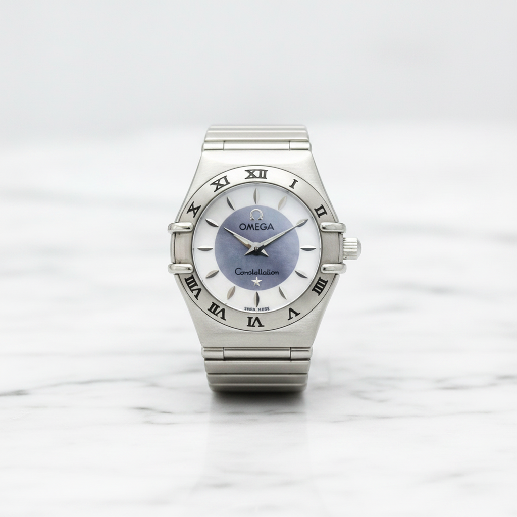Omega Constellation · MOP · Steel · Quartz