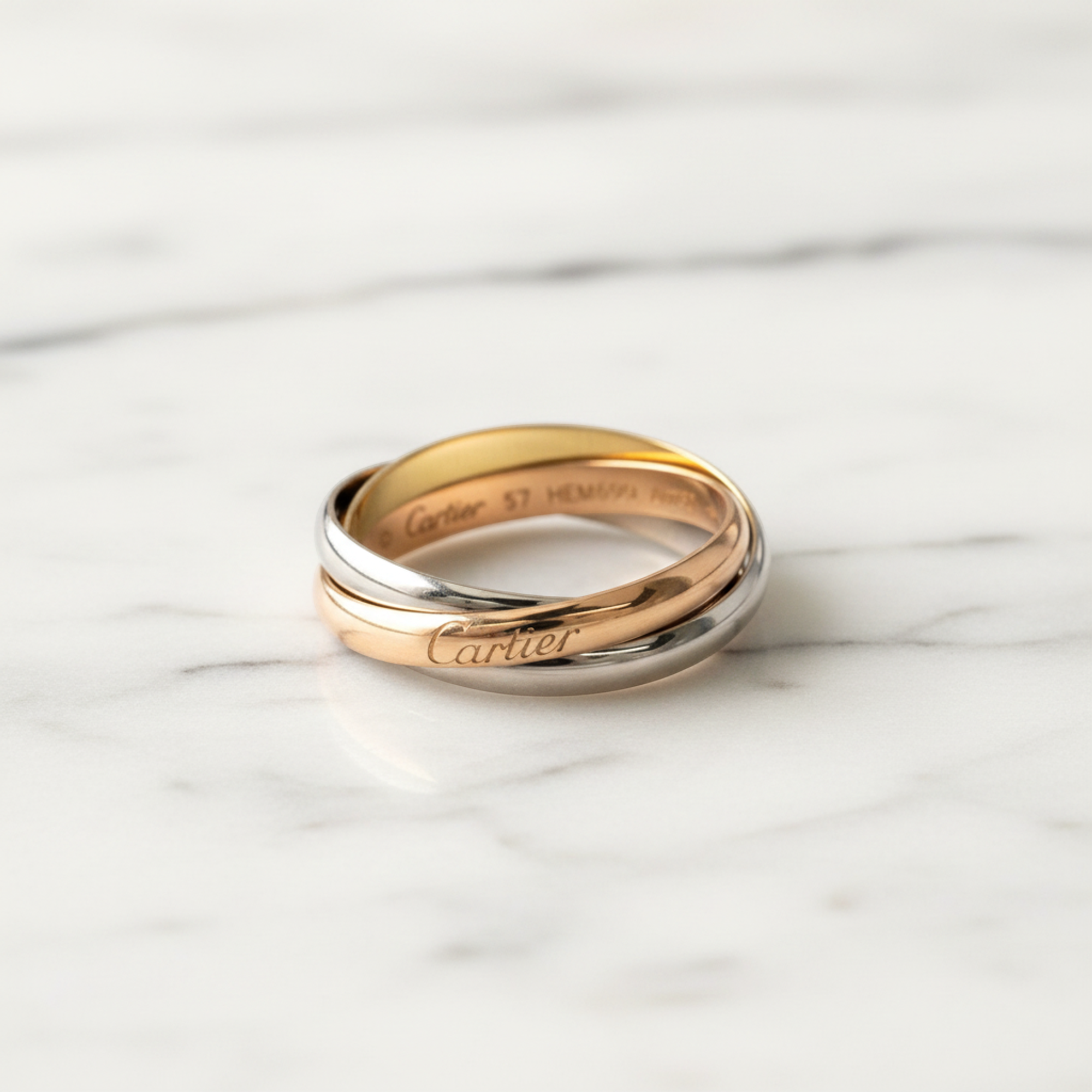 Cartier Trinity · Tri-Gold