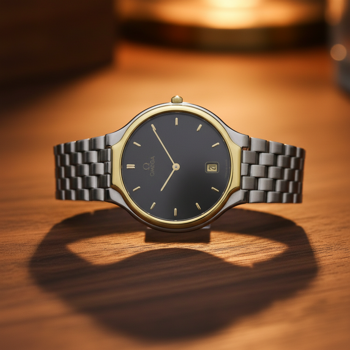 Omega De Ville Symbol · Steel & 18K Gold