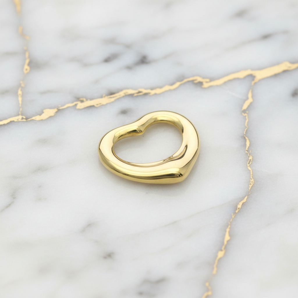 Tiffany Open Heart · 18K Yellow Gold