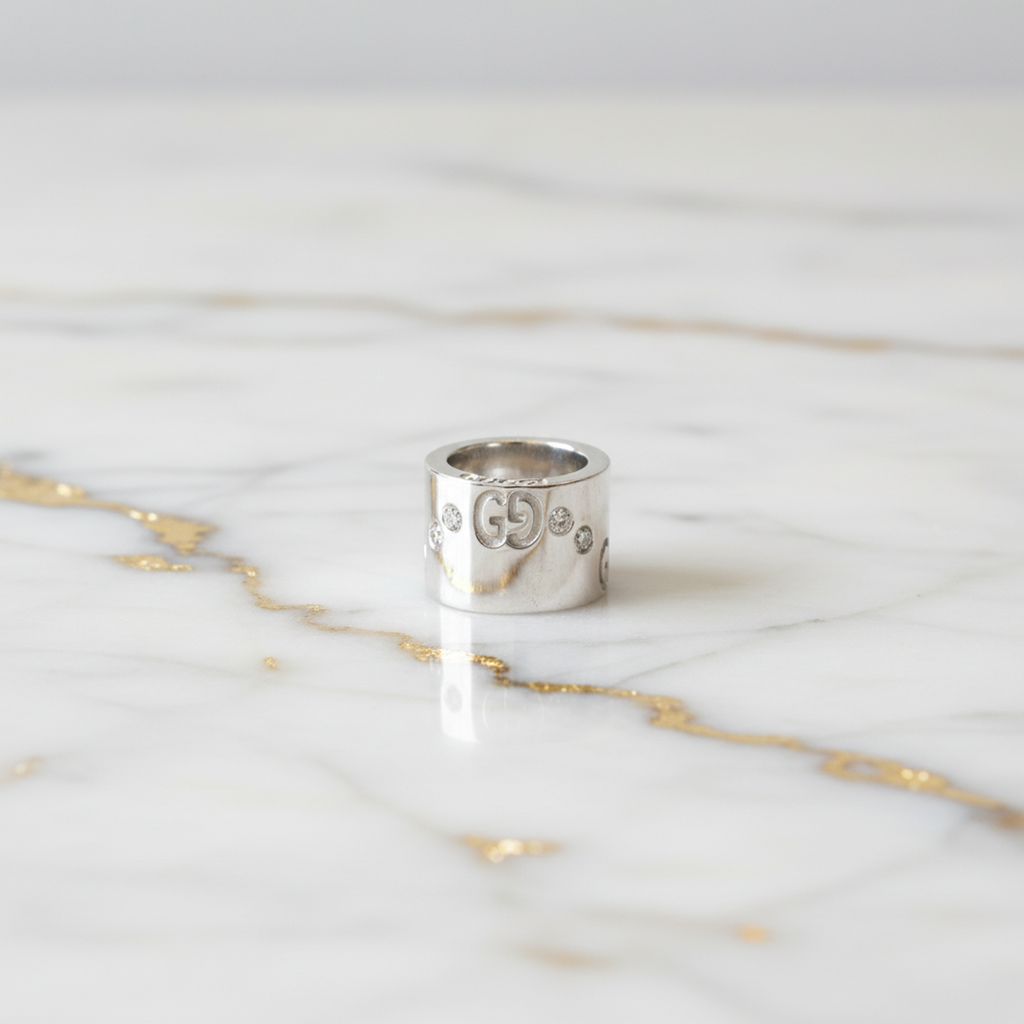 Gucci Icon · 18K White Gold · Diamond