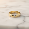 Tiffany Dots · 18K Yellow Gold · Platinum