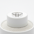 Tiffany T Wire · 18K White Gold · Diamond