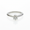 Tiffany Solitaire Diamond · Platinum