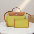 Hermès Her Bag Zip PM · Toile Officier