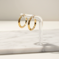 Bottega Veneta Essential · Silver Hoops