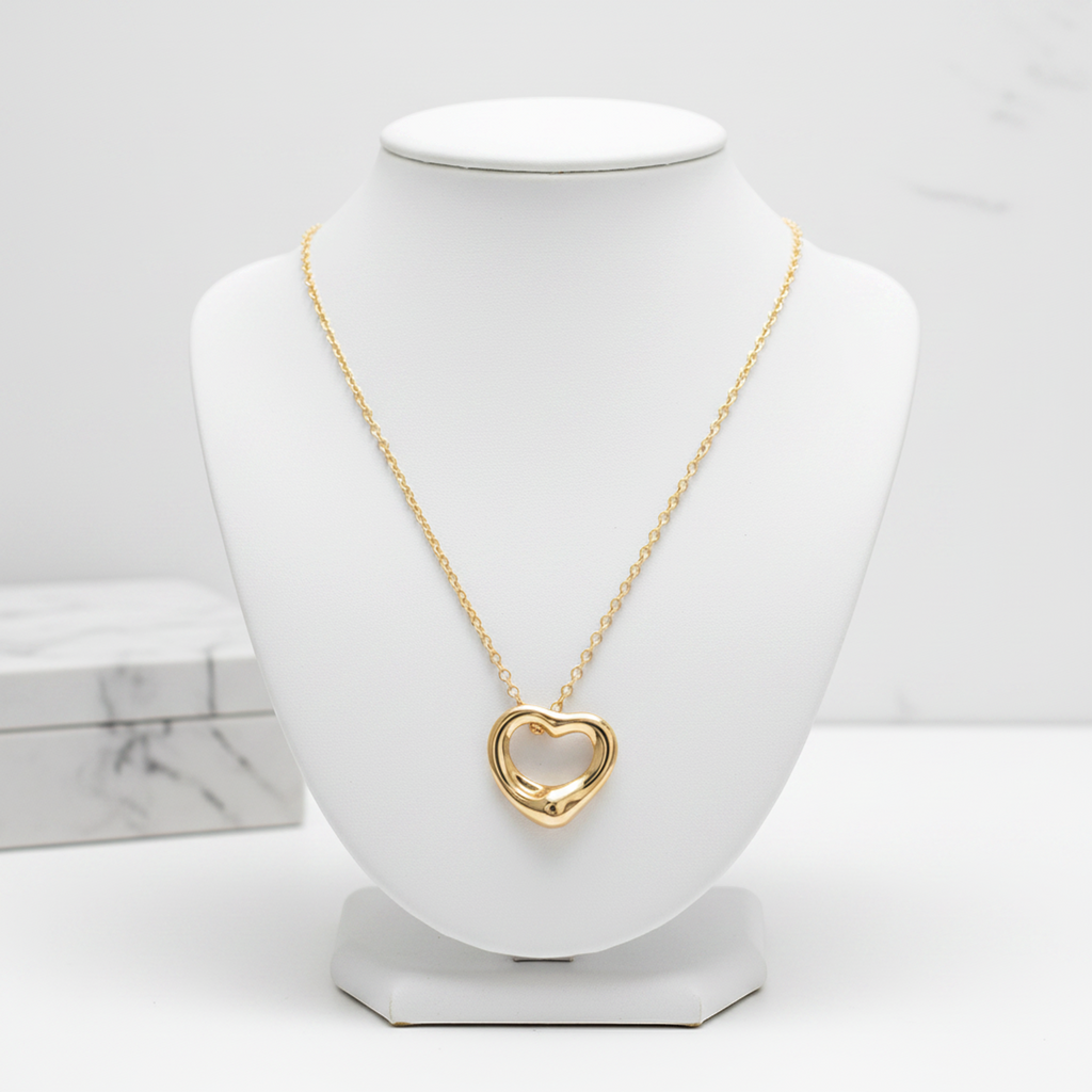 Tiffany Open Heart · 18K Rose Gold