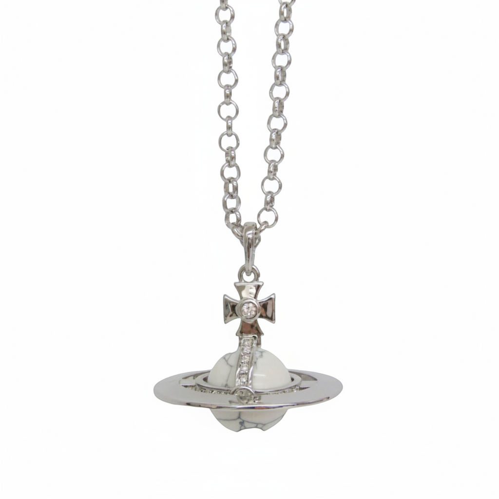 Vivienne Westwood Orb Marble · Silver