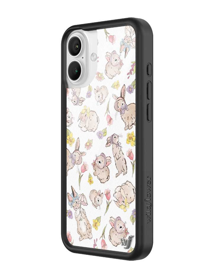 Bunnies in Bonnets iPhone Case