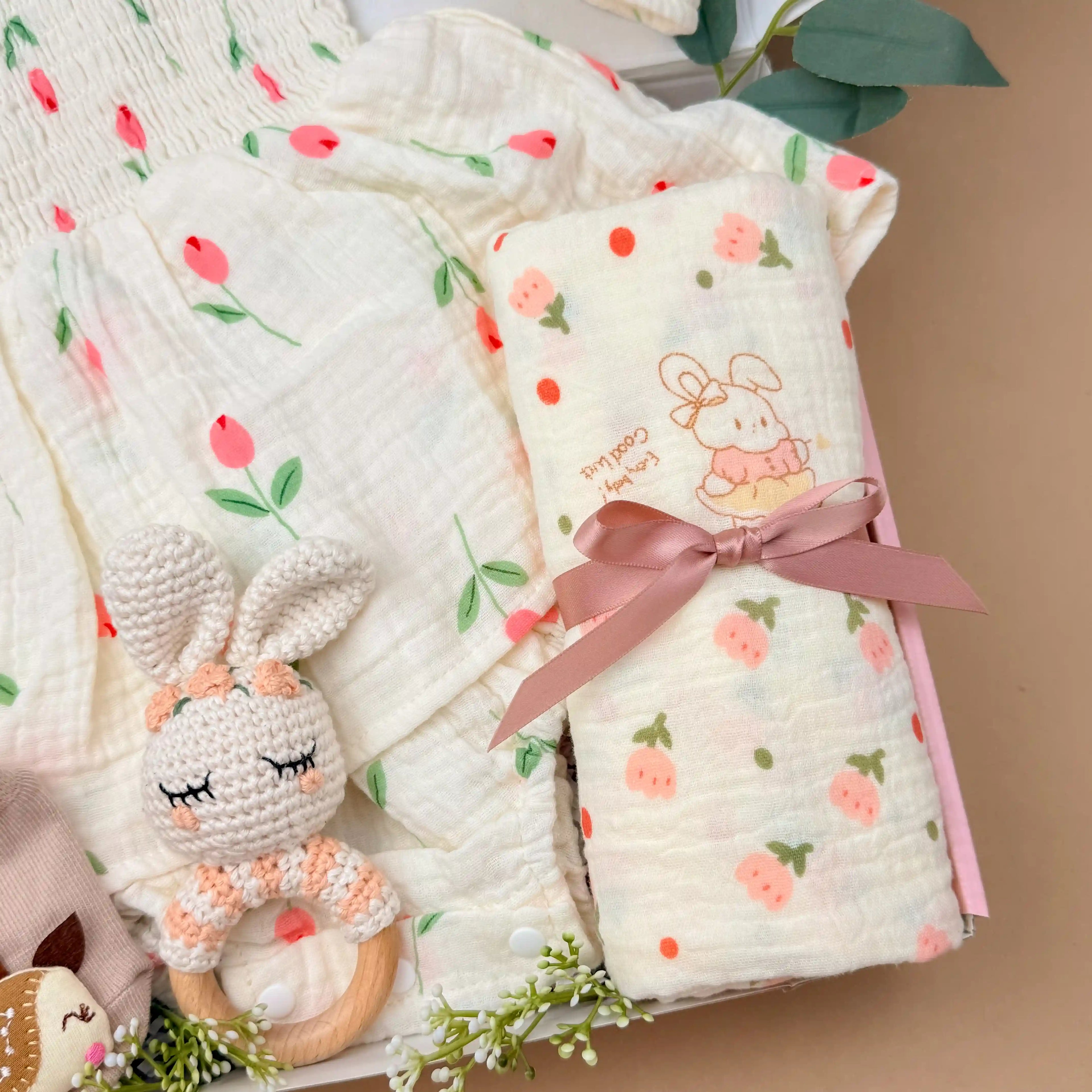 Baby Shower Gift Box for Mom & Baby Girl