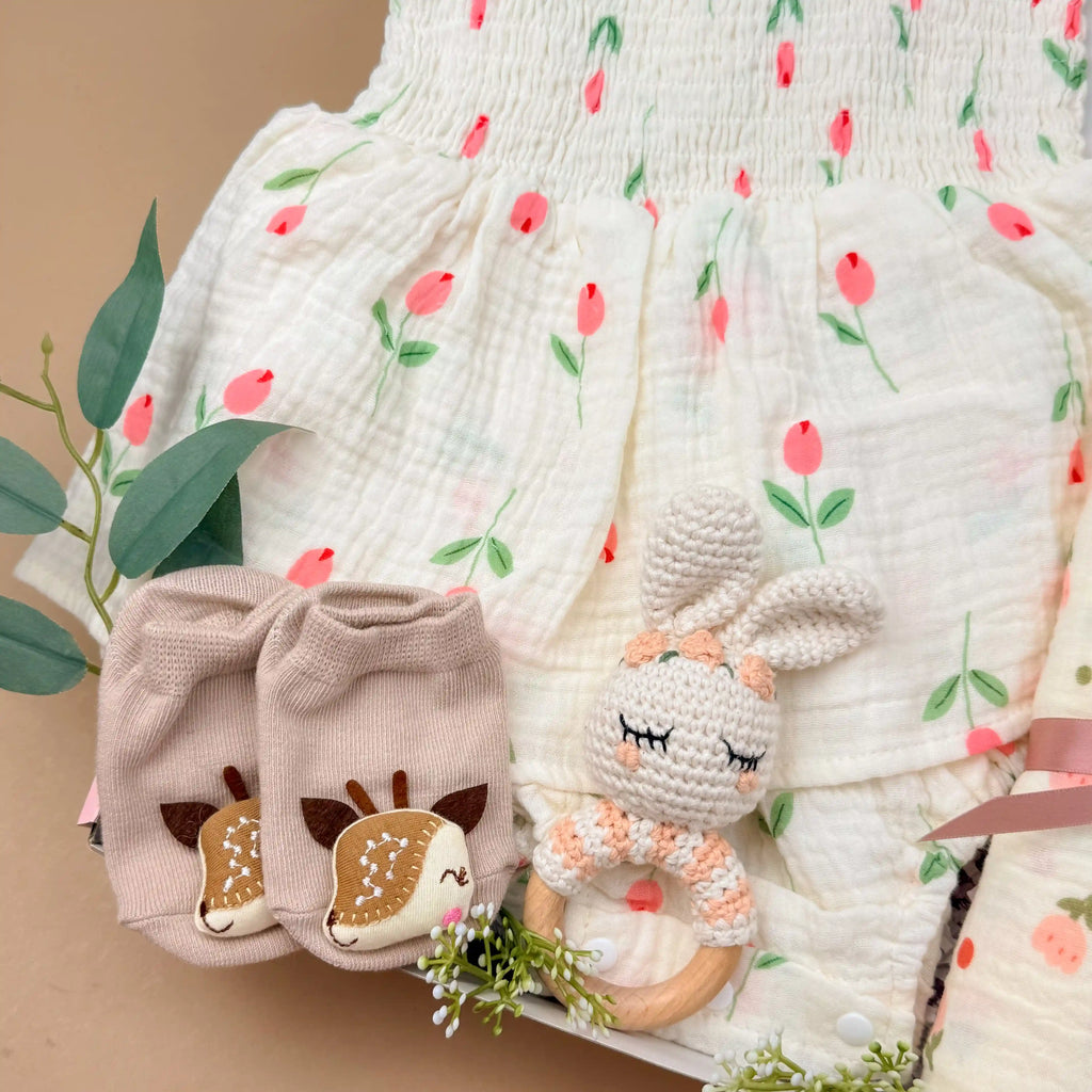 Baby Shower Gift Box for Mom & Baby Girl