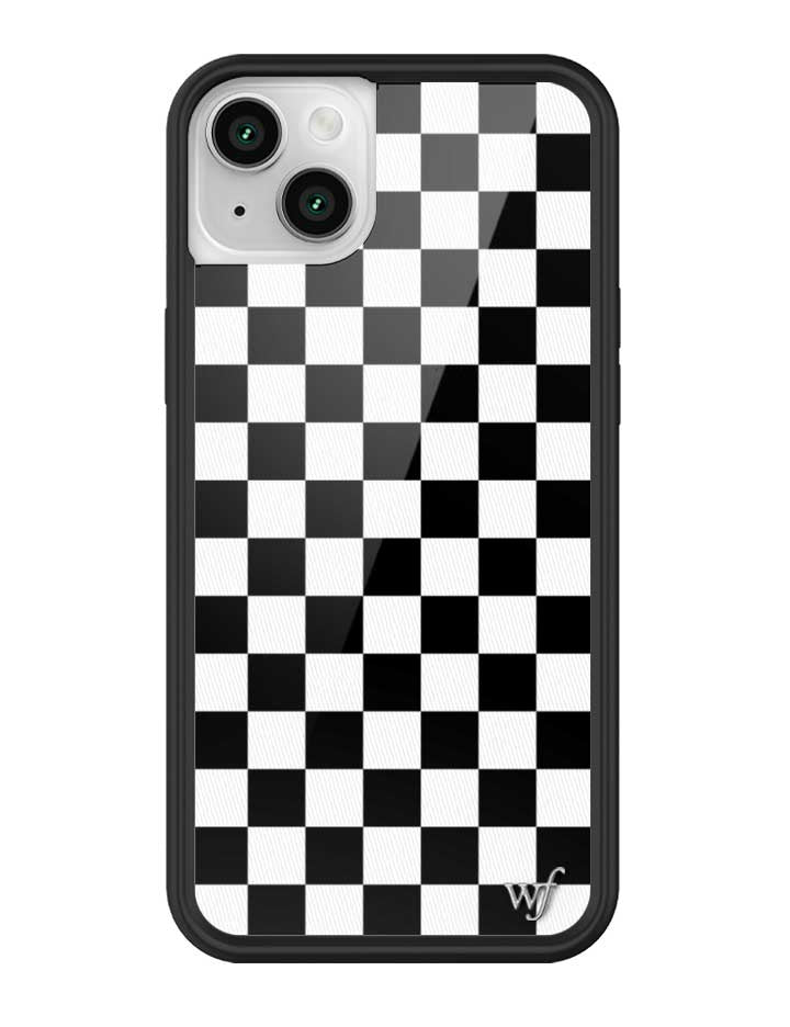 Checkers | Black iPhone Case
