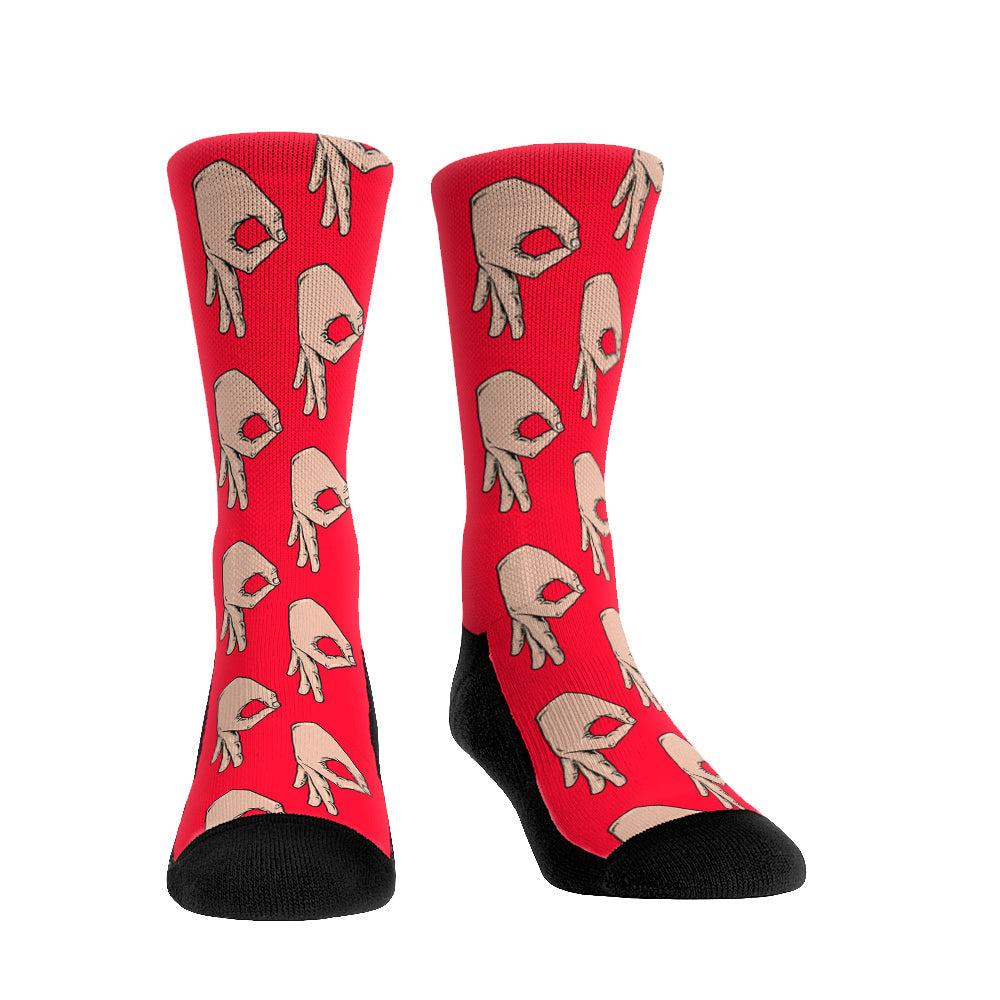 Circle Game Meme Socks