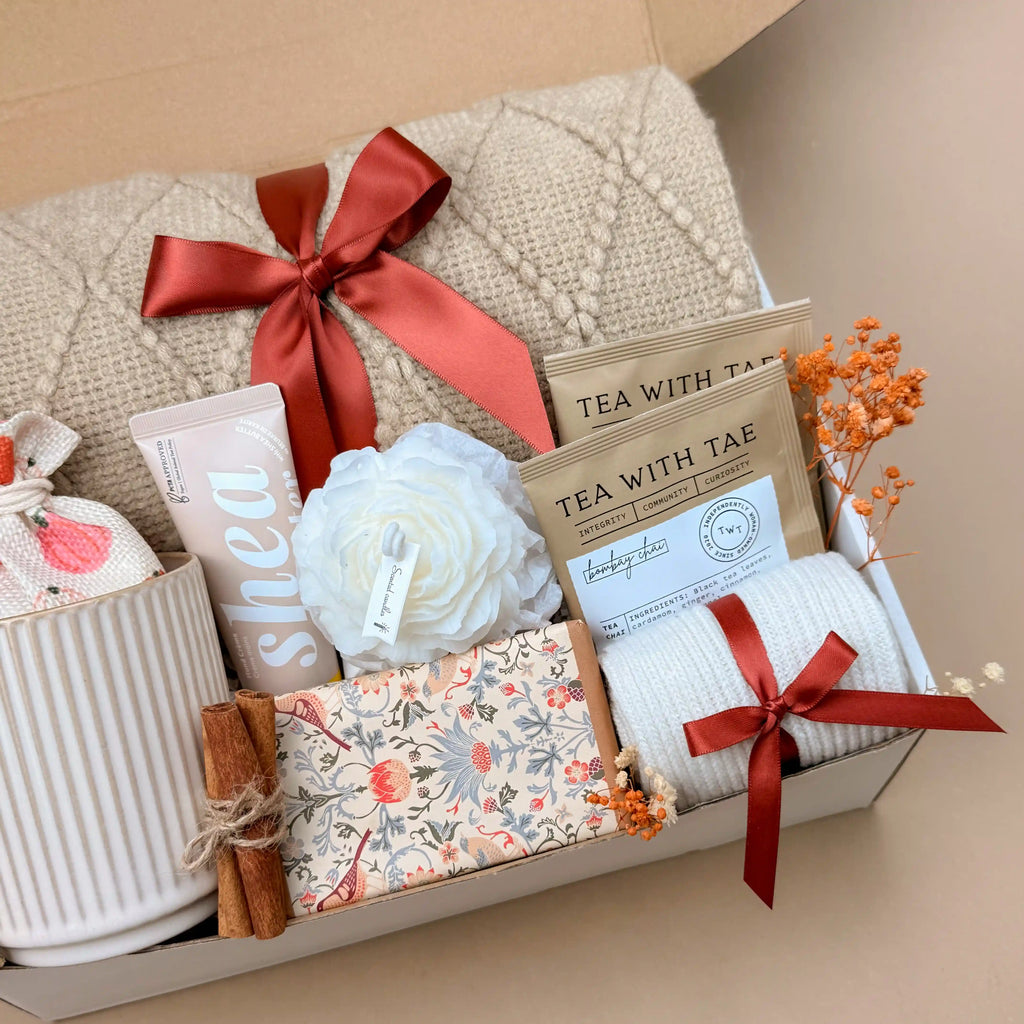 Cozy Fall Comfort Women's Gift Basket Bundle
