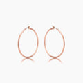45mm Rosegold Hoop Earrings