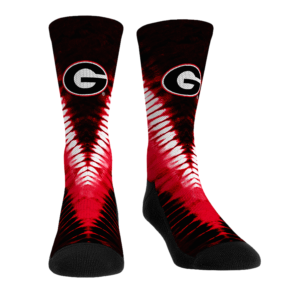 Georgia Bulldogs - V Shape Tie Dye