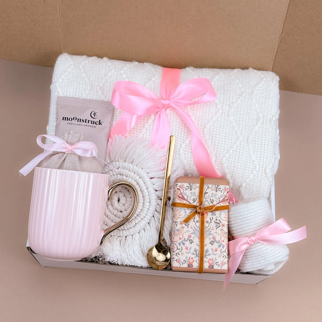 Luxurious Care Package | Premium Self Care Gift Set With Cozy Treats