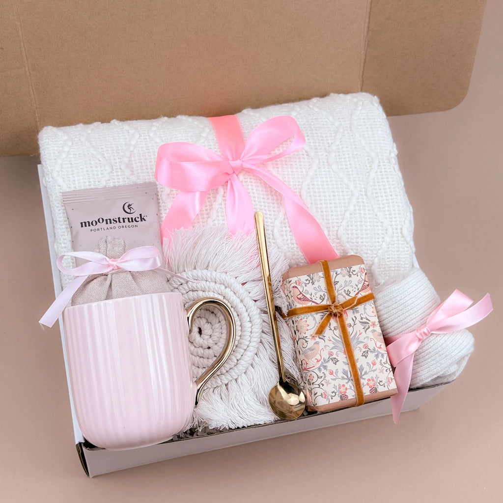 Luxurious Care Package | Premium Self Care Gift Set With Cozy Treats