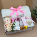 Plush Throw Blanket Gift Box