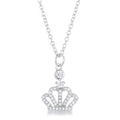 Tabitha 0.5 ct Crown Pendant
