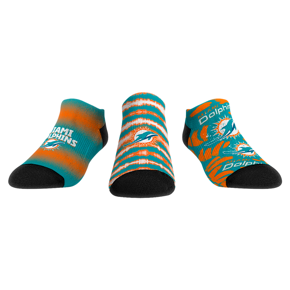 Miami Dolphins - Low Cut - Make Some Noise (3-Pack)