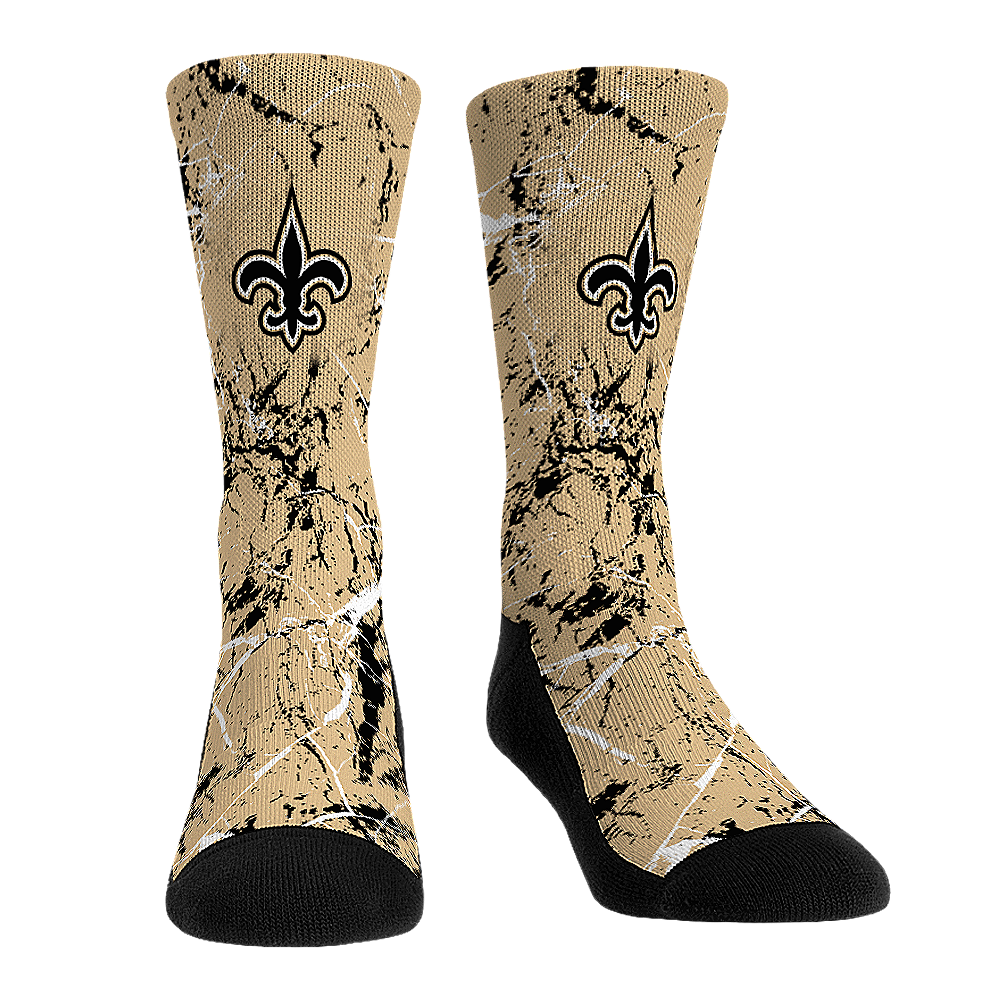 New Orleans Saints - Cracked Marble