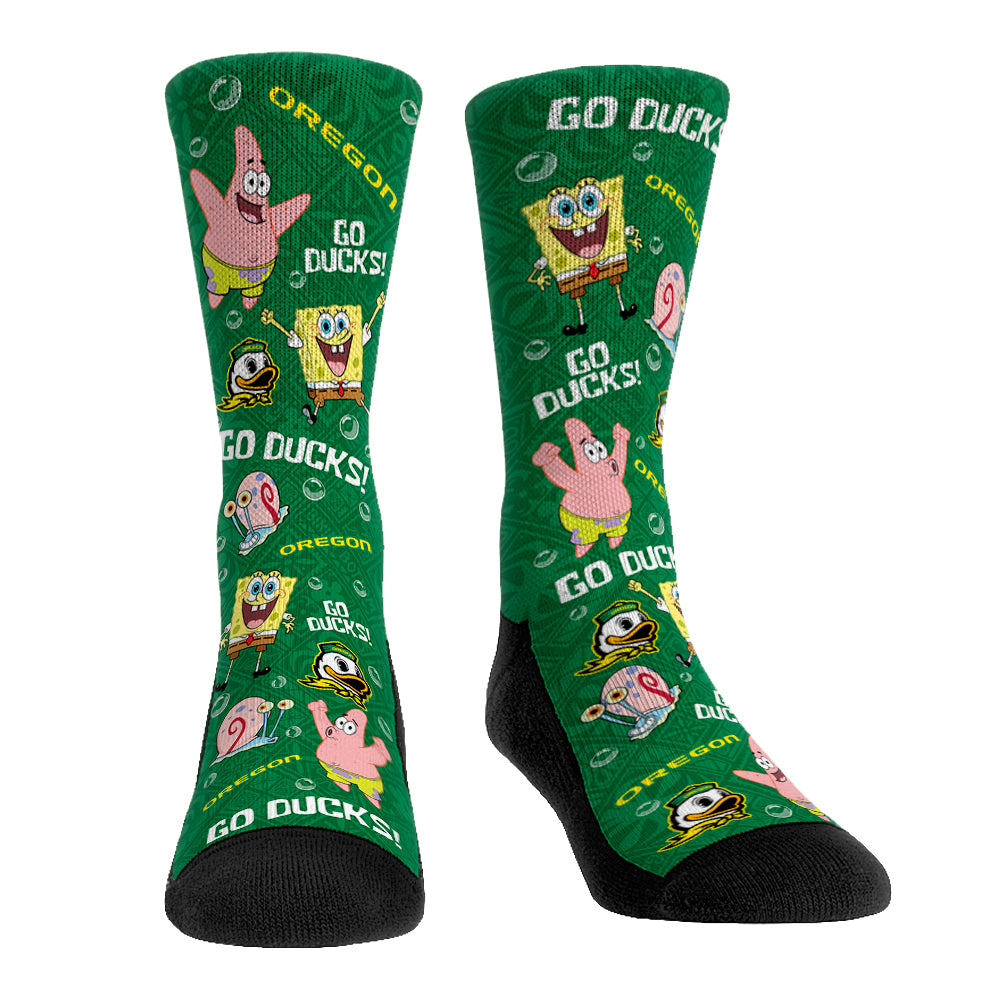 Oregon Ducks - SpongeBob SquarePants Characters All-Over