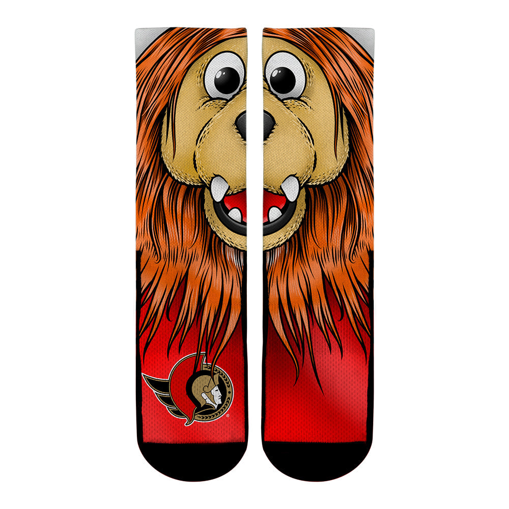 Ottawa Senators - Split Face Mascot