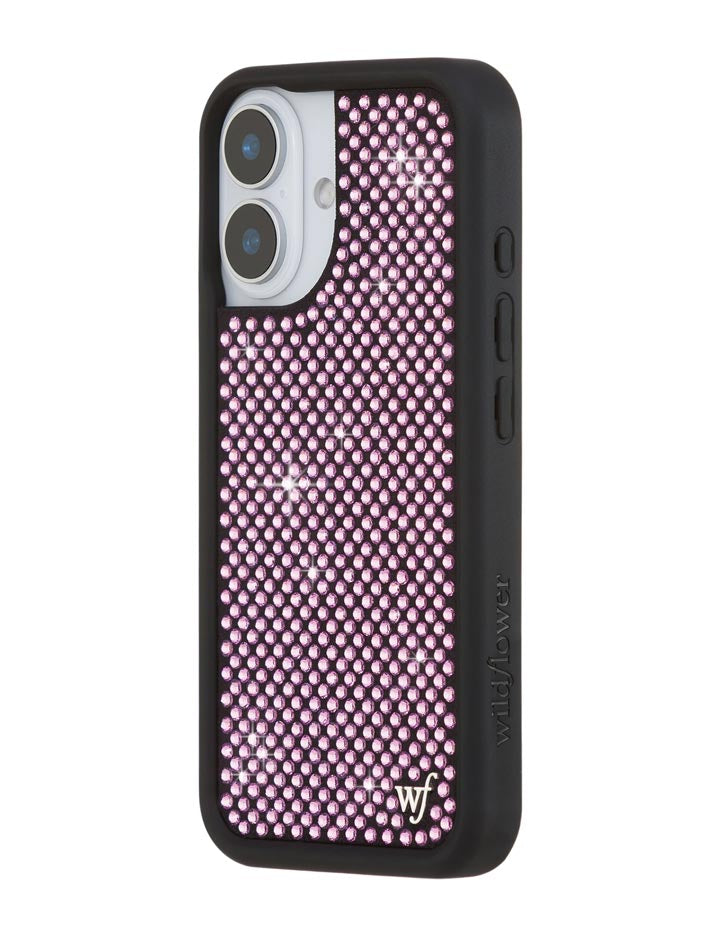 Rhinestone iPhone Case | Pink