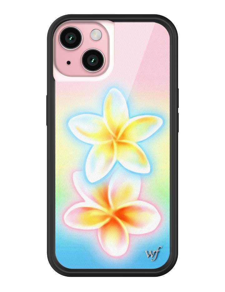 Pastel Plumeria iPhone Case