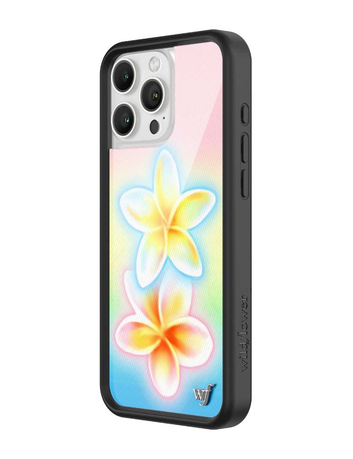 Pastel Plumeria iPhone Case