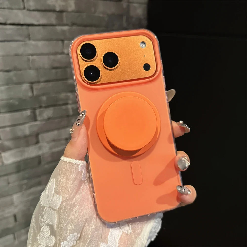 Luxury Frosted Magnetic Case For Magsafe Magnetic Phone Case For iPhone