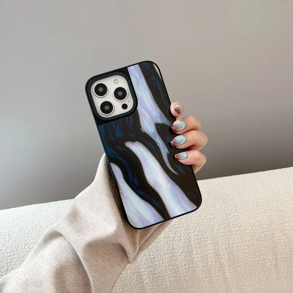 Ocean Oil Painting Mirror Phone Case