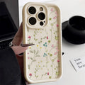 Matte Silicone Flower Phone Case