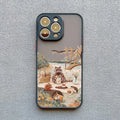 Cartoon Animal Bear Fox Squirrel Phone Case For iPhone