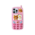 Funny Cartoon Rilakkuma Bear Phone Case