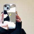 Moon Light Clouds Stars Mirror Phone Case