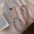 Cord Strap Lanyard Siliocne Phone Case For iPhone