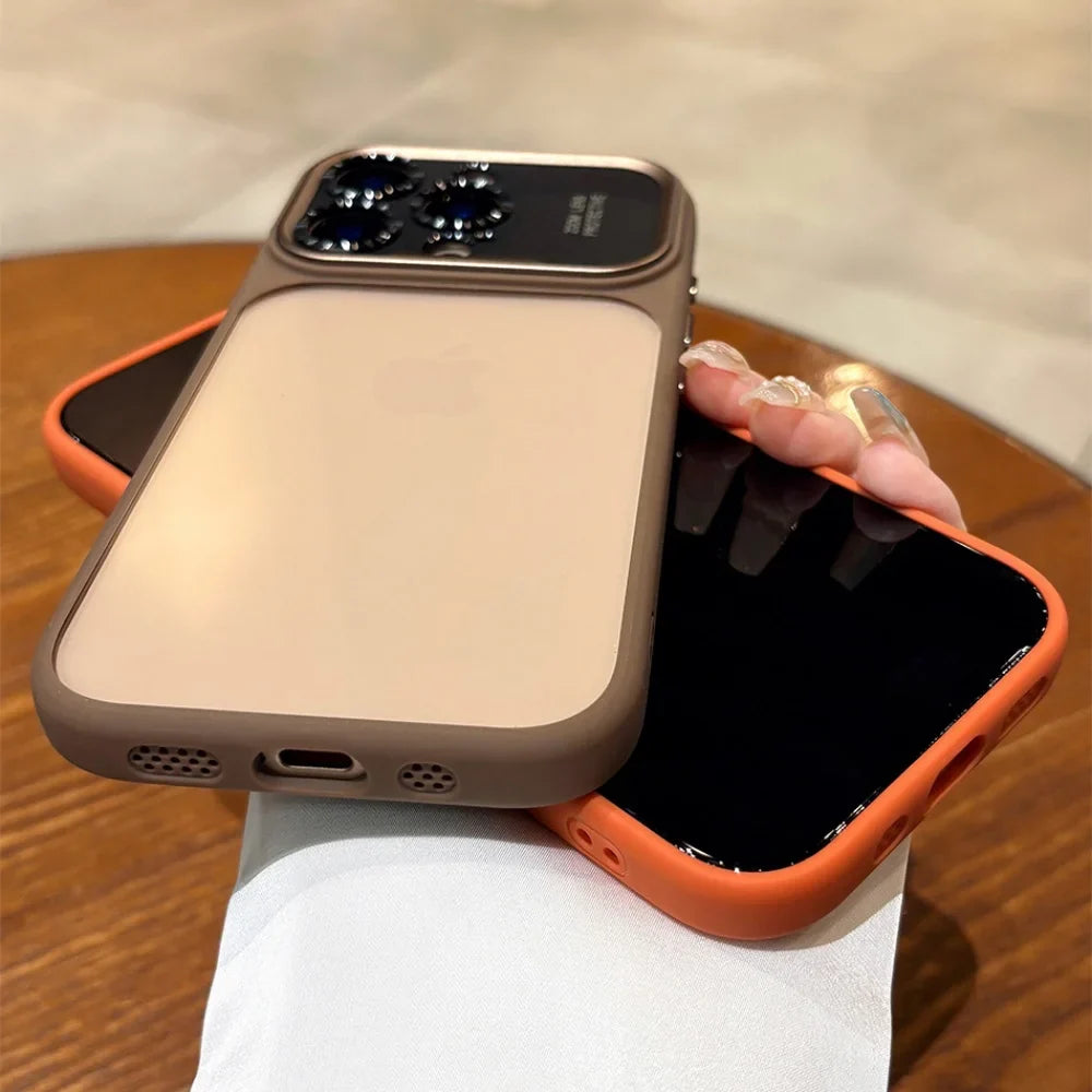 Luxury Magnetic Metal TPU Case For iPhone